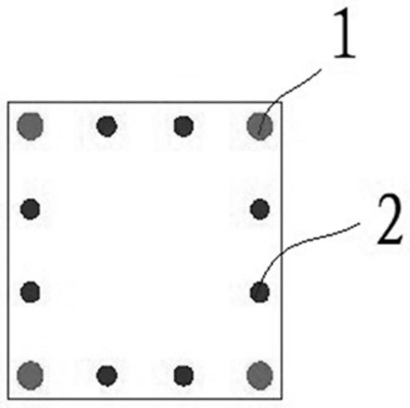 Gradient pier column with anti-seismic performance and its construction method