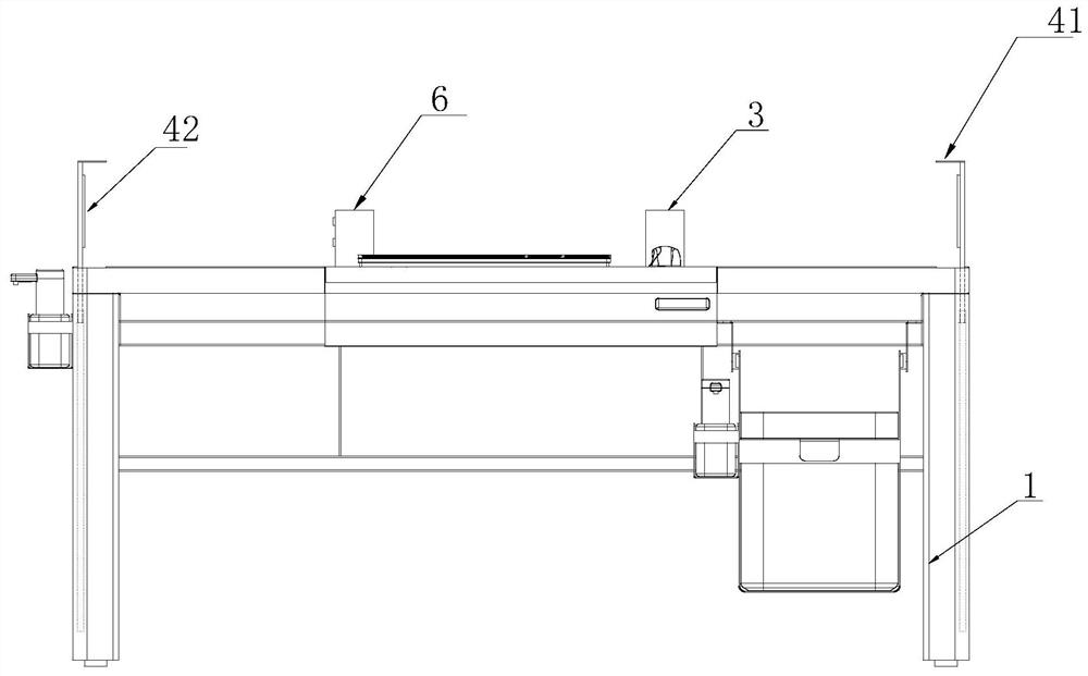 Intelligent medical table having sterilization function and control method of intelligent medical table