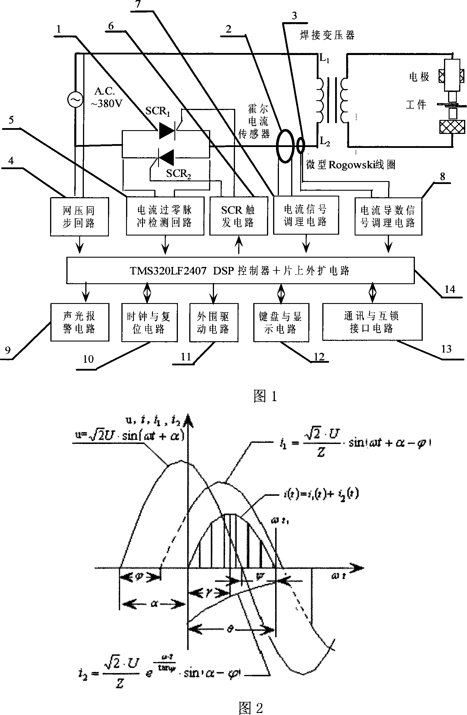 AC spot-welding dynamic electric resistance real-time measuring device and method