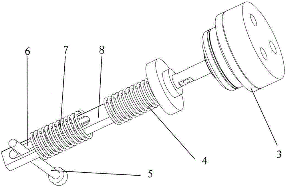 Adaptive flexible supporting positioning mechanism