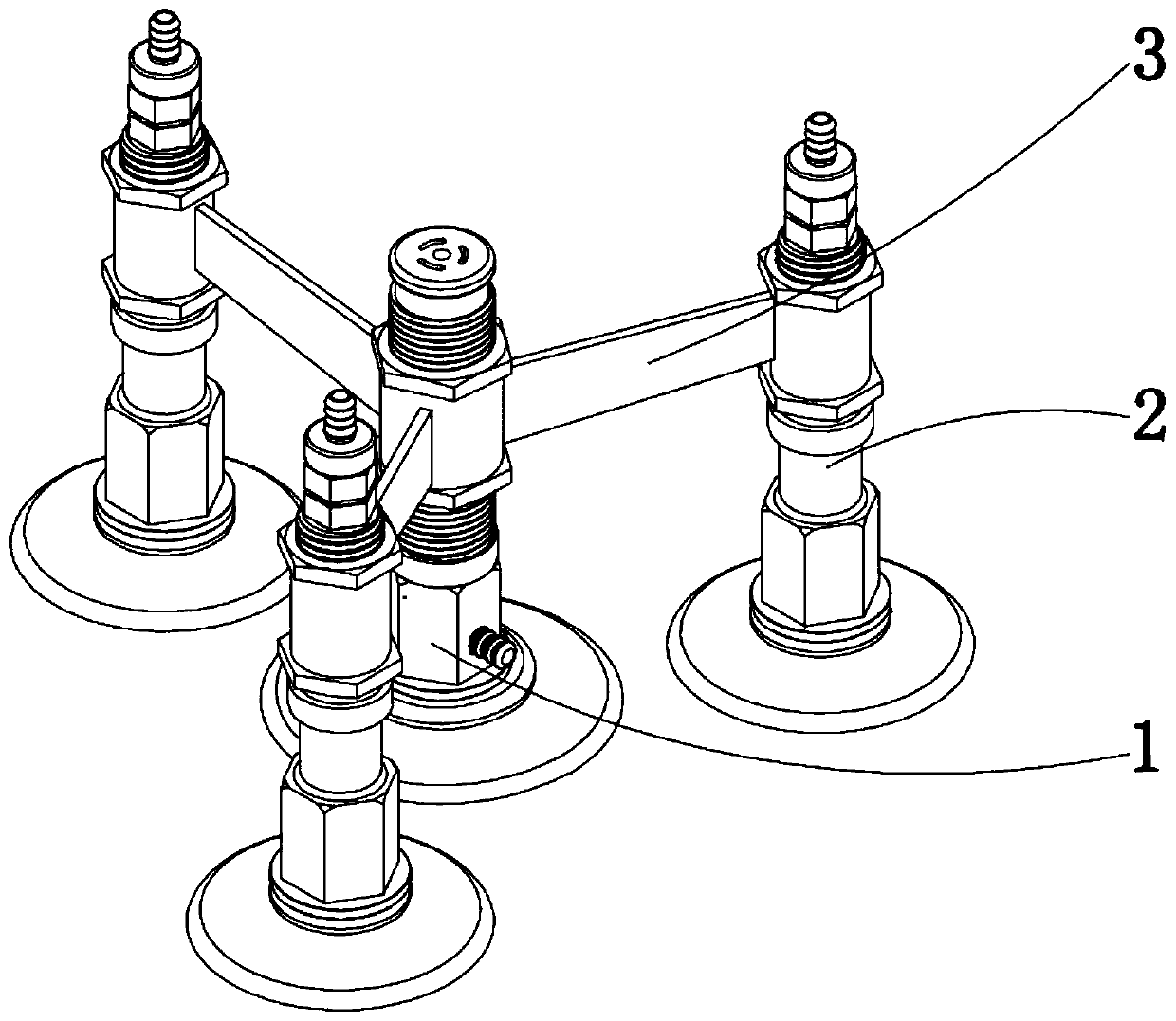 Novel suction cup set