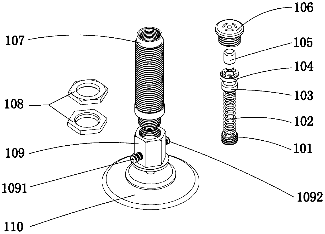 Novel suction cup set