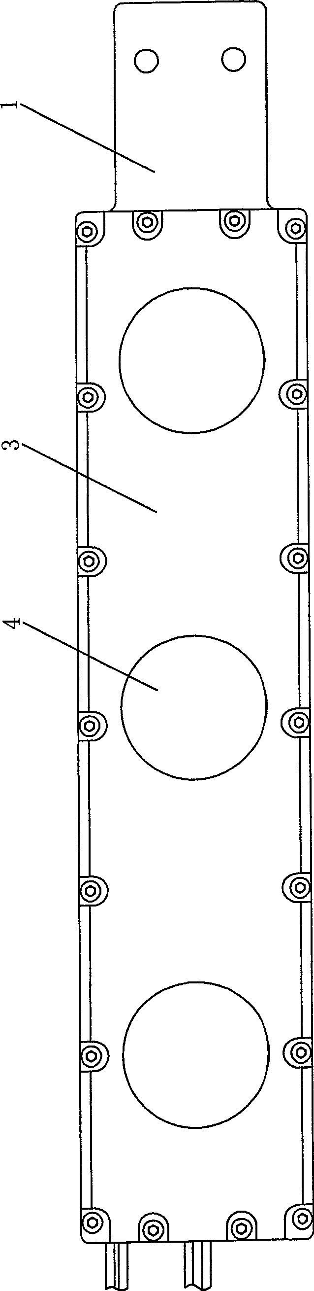 Rail clearance sensor for magnetic suspension train