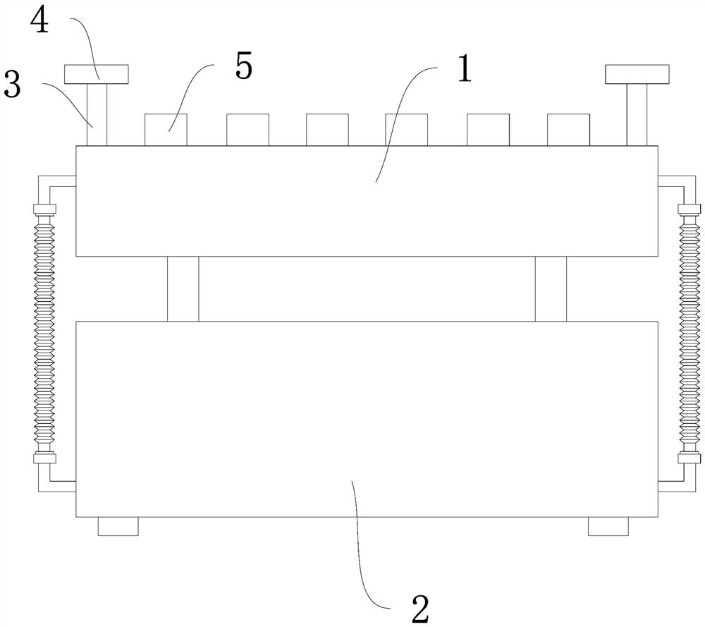 Anti-vibration heat dissipation mounting seat of photovoltaic generator