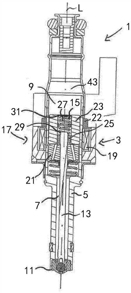 Valve assembly for injection valve, injection valve and method of assembling injection valve