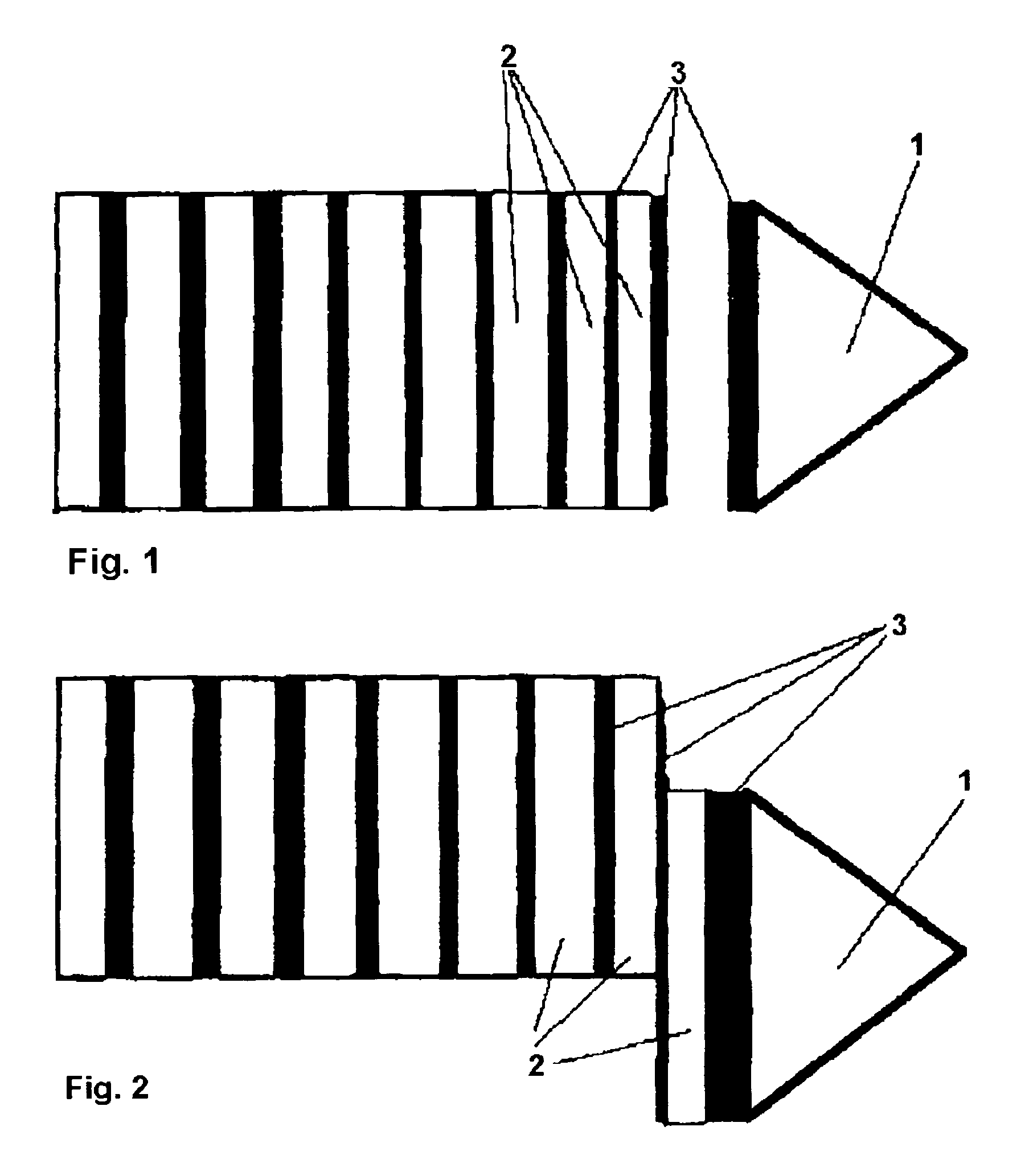 Process for separating disk-shaped substrates with the use of adhesive powers