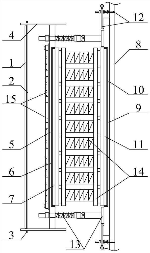 Intelligent heat preservation formwork cast-in-place concrete cavity-free composite wall heat preservation system