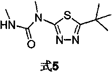 A kind of synergistic herbicidal composition containing terbuthiauron