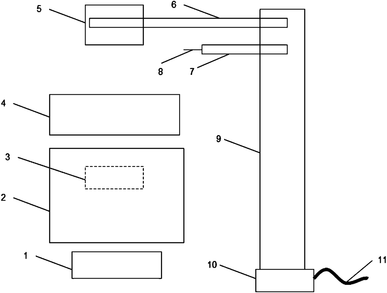 Automatic 3D printing device and automatic 3D printing device method