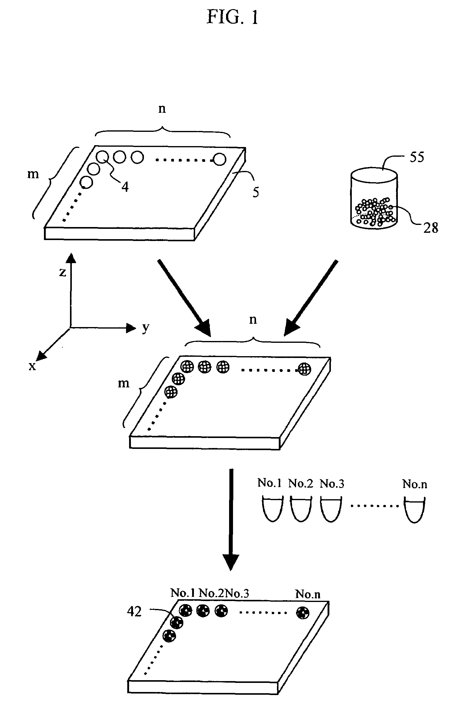 Method and apparatus for manufacturing beads array chip