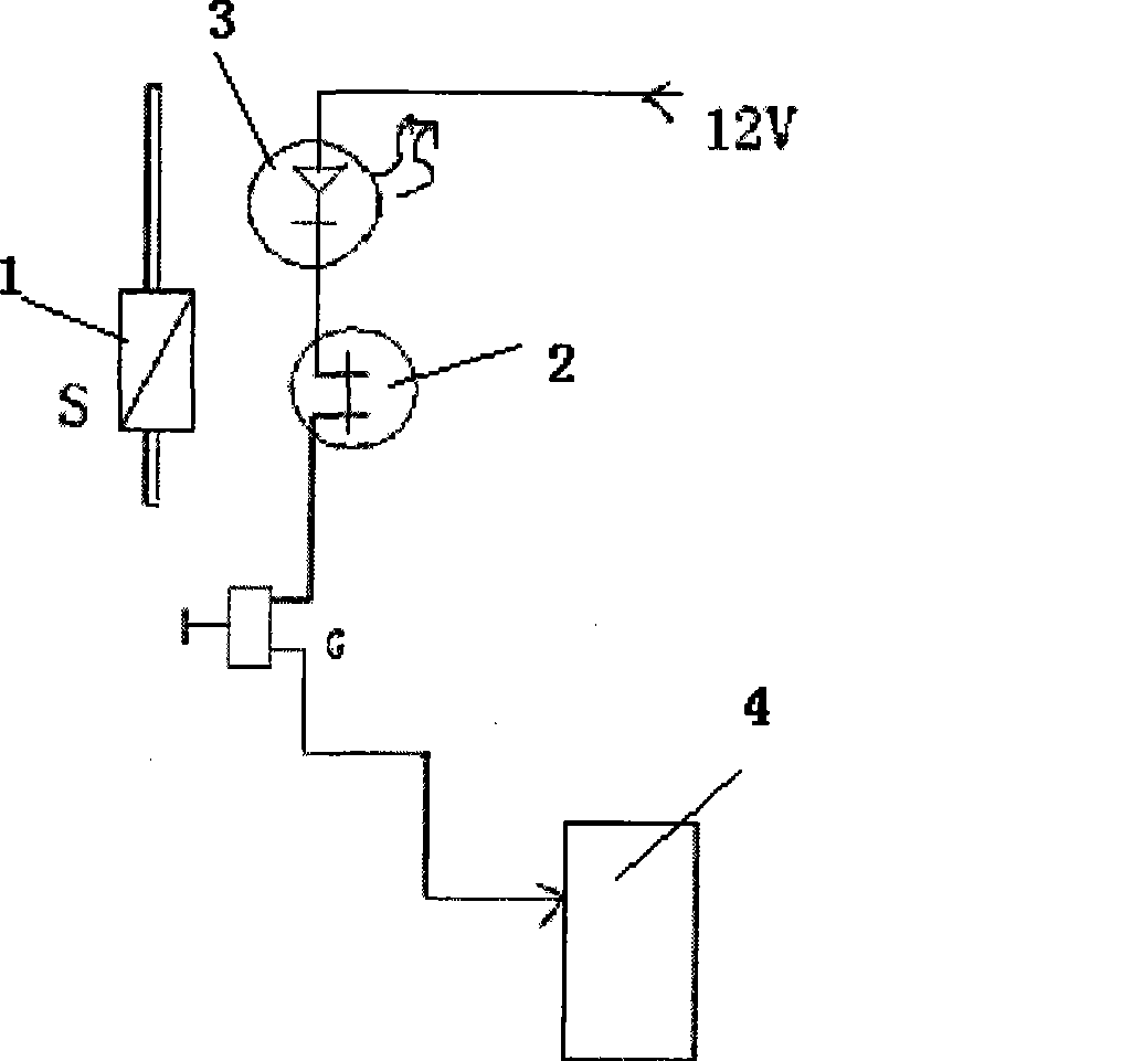 Non-contact automobile gear indicator