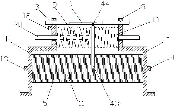 A shape memory alloy temperature-controlled current switch