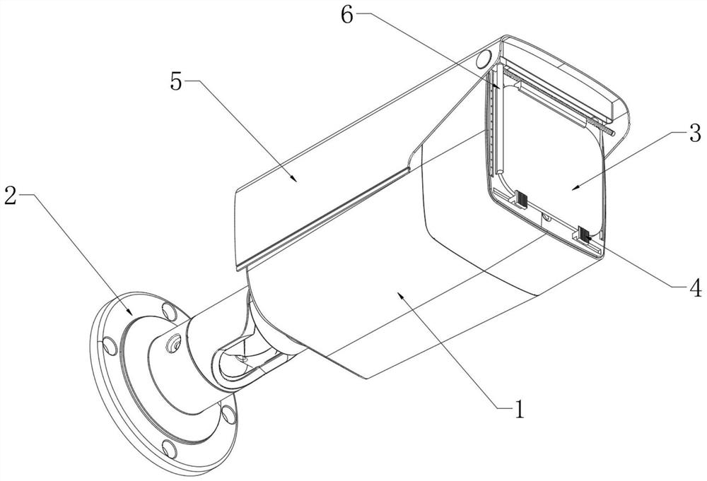 Security camera with automatic cleaning function