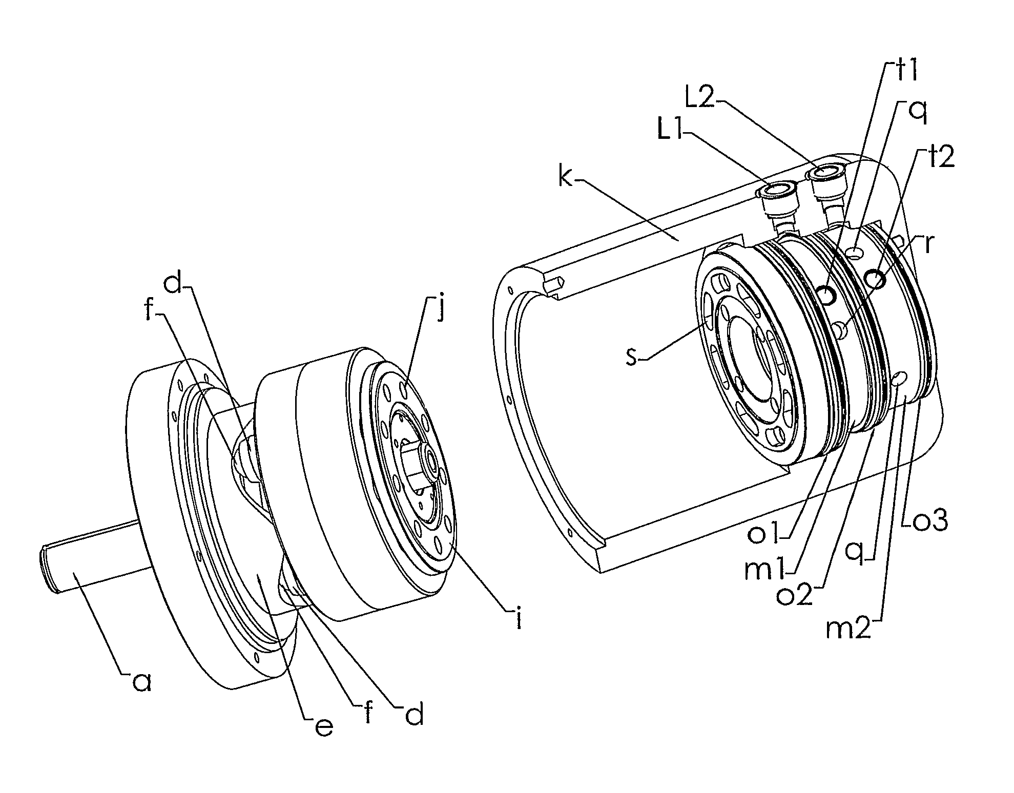 Fluid powered motor