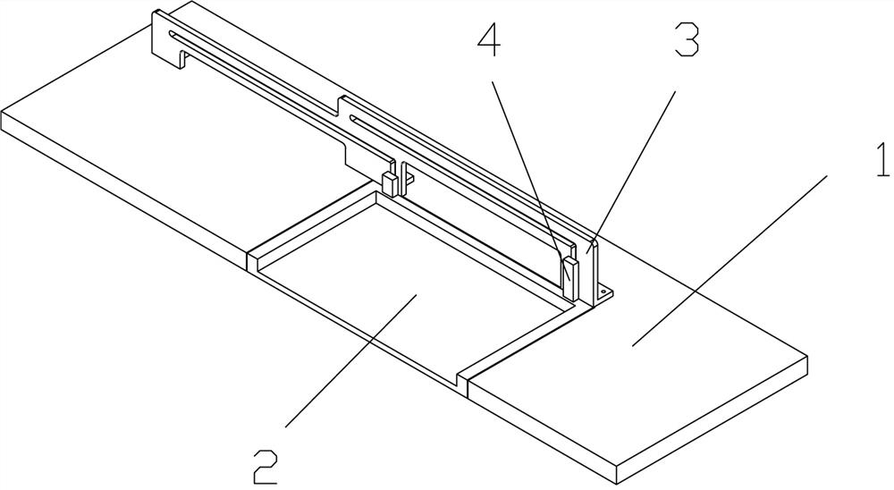 Access hole panel structure capable of preventing negative pressure loosening