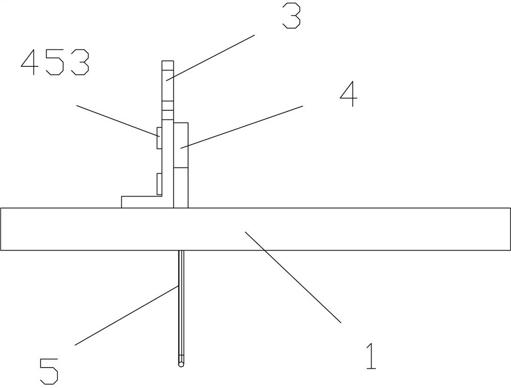 Access hole panel structure capable of preventing negative pressure loosening