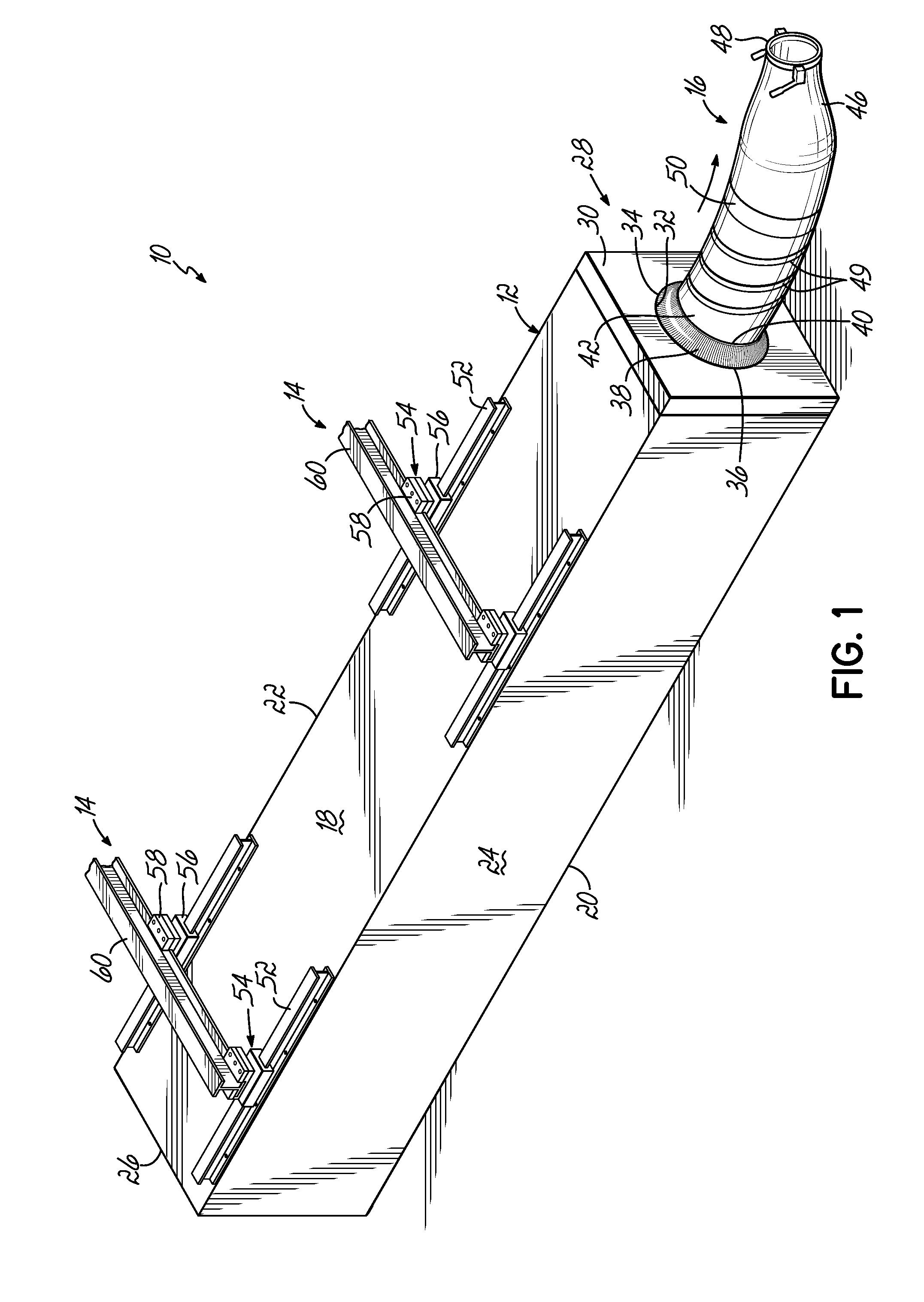 Hose Management System for Supplying Conditioned Air to an Aircraft
