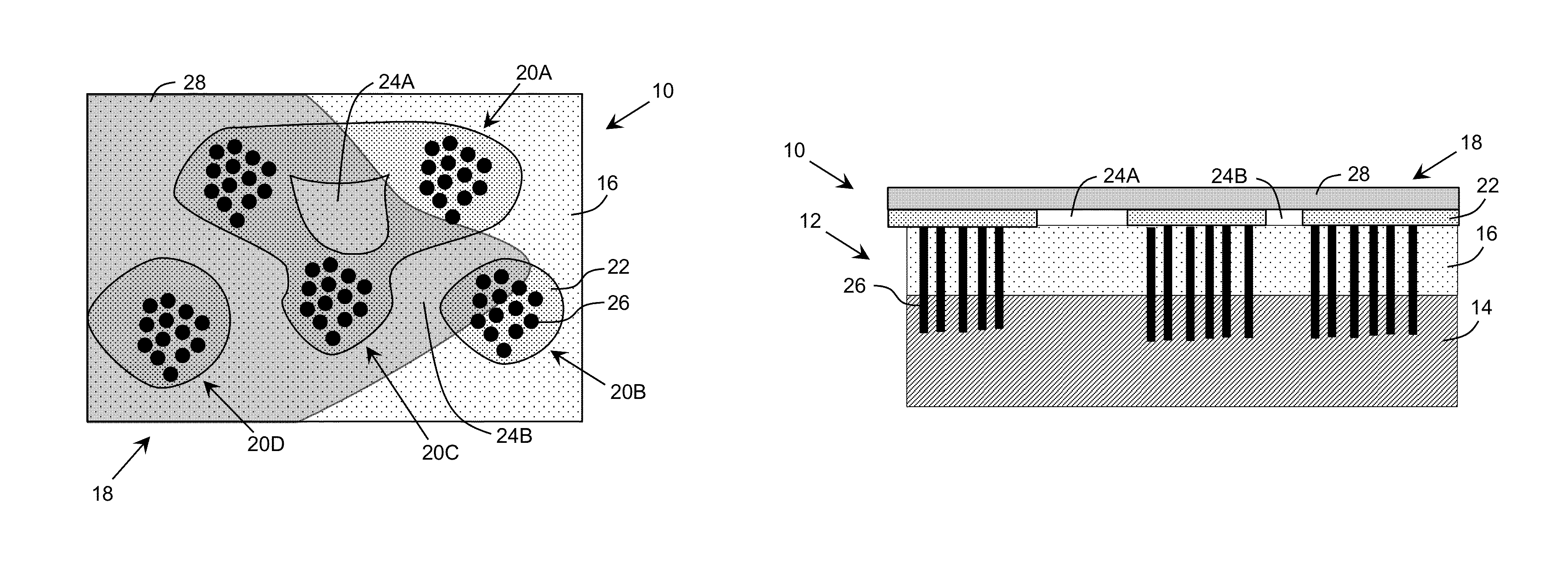Metallic contact for optoelectronic semiconductor device