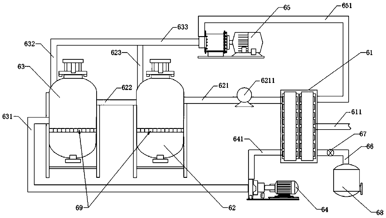System and technology for concentration and crystallization treatment of high-salinity water