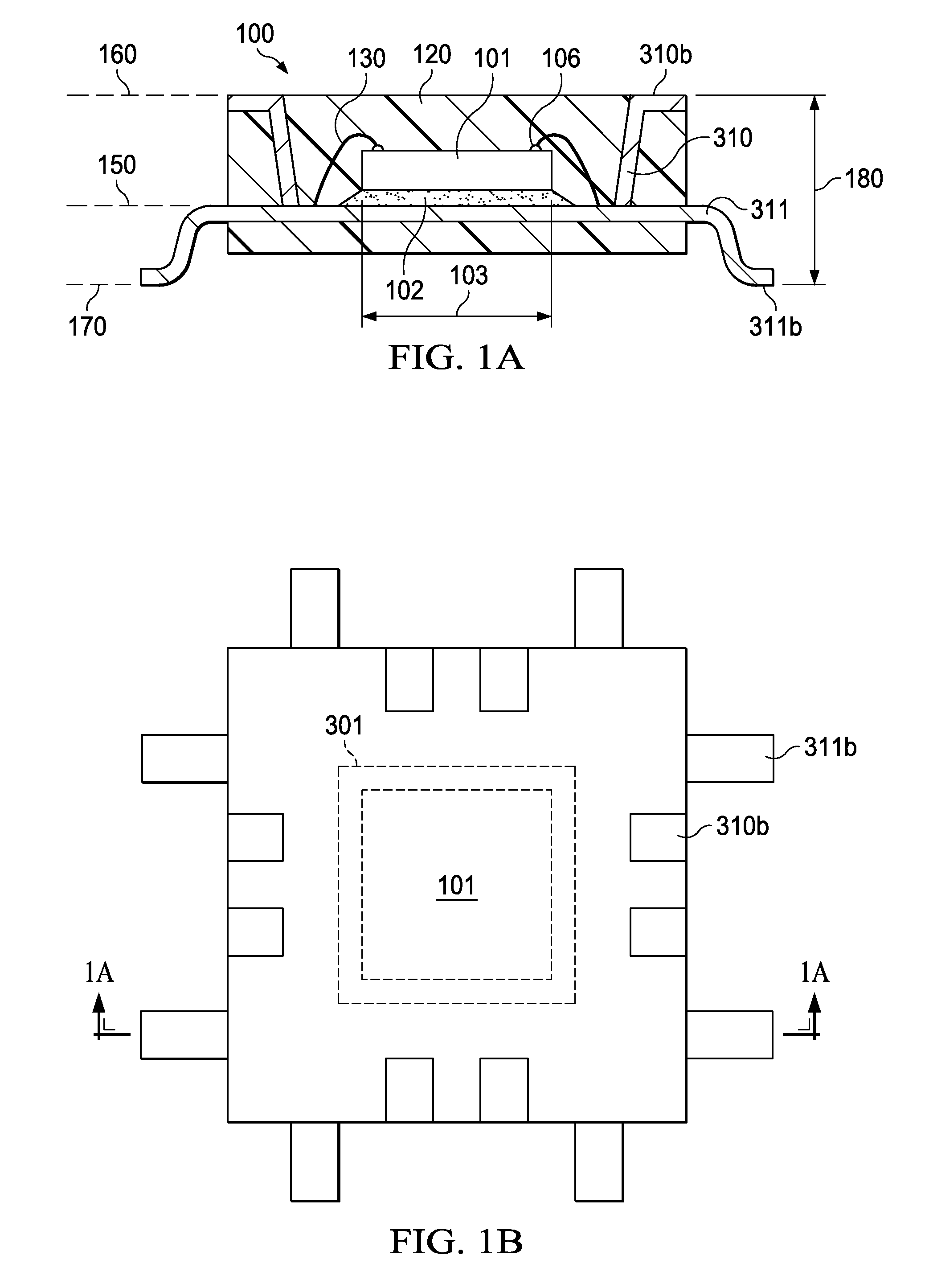 Leadframe-Based Semiconductor Package Having Terminals on Top and Bottom Surfaces