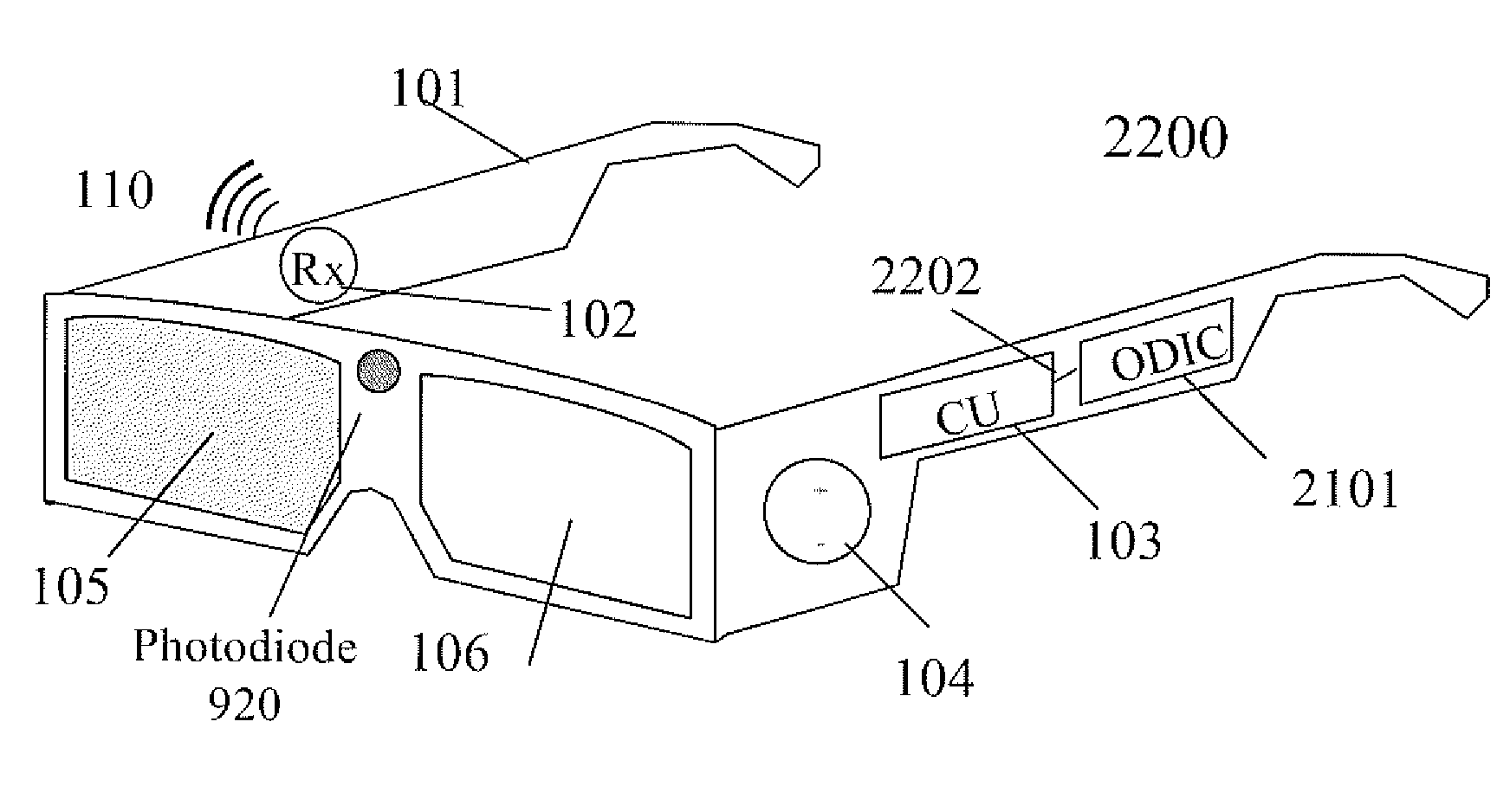 Continuous adjustable 3deeps filter spectacles for optimized 3deeps stereoscopic viewing and its control method and means