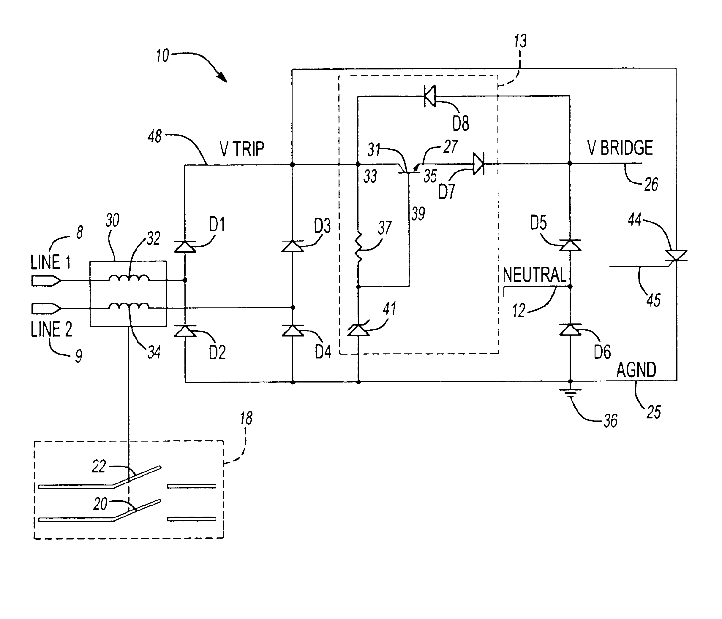 Method and system for providing power to circuit breakers