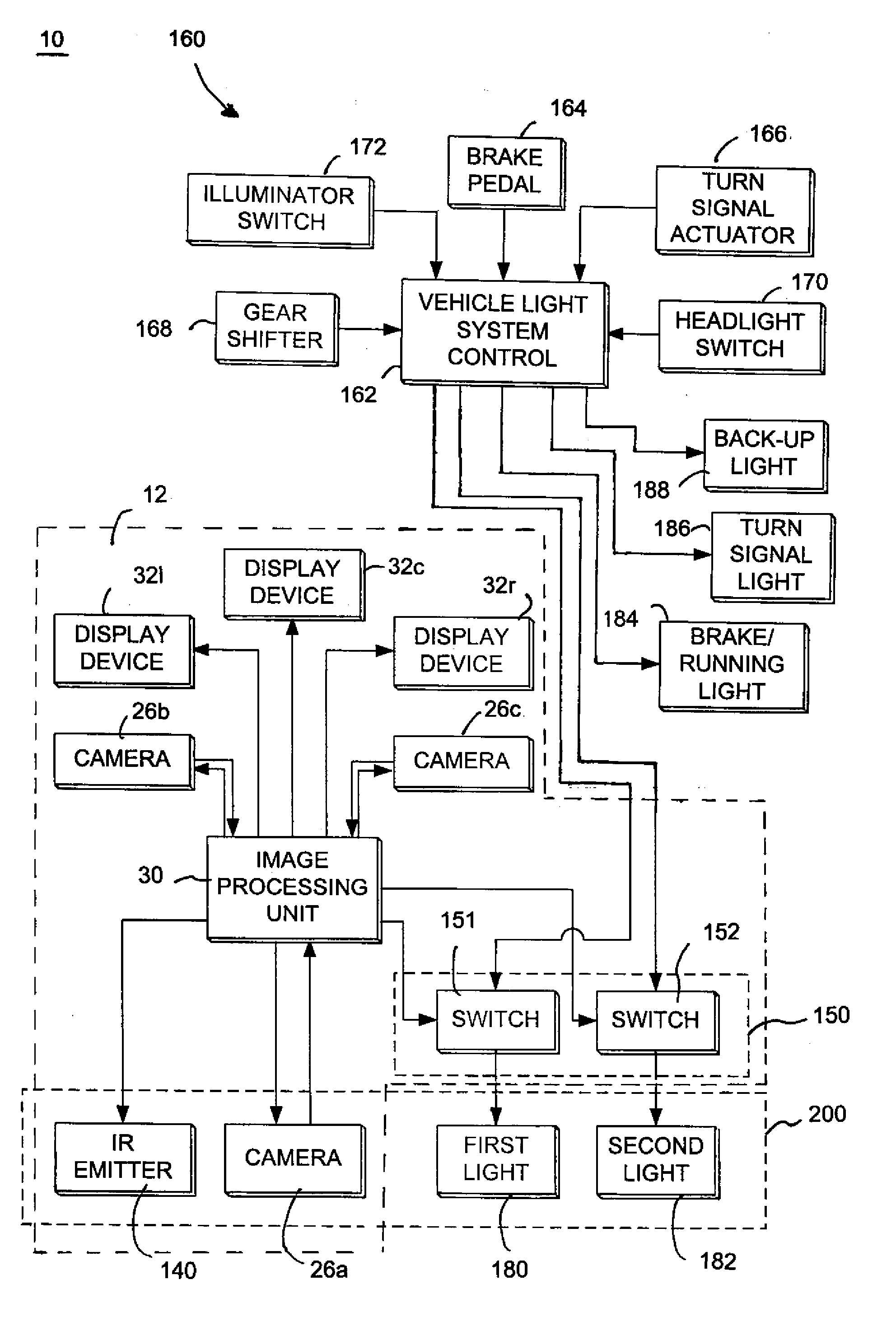 Systems and Components for Enhancing Rear Vision from a Vehicle