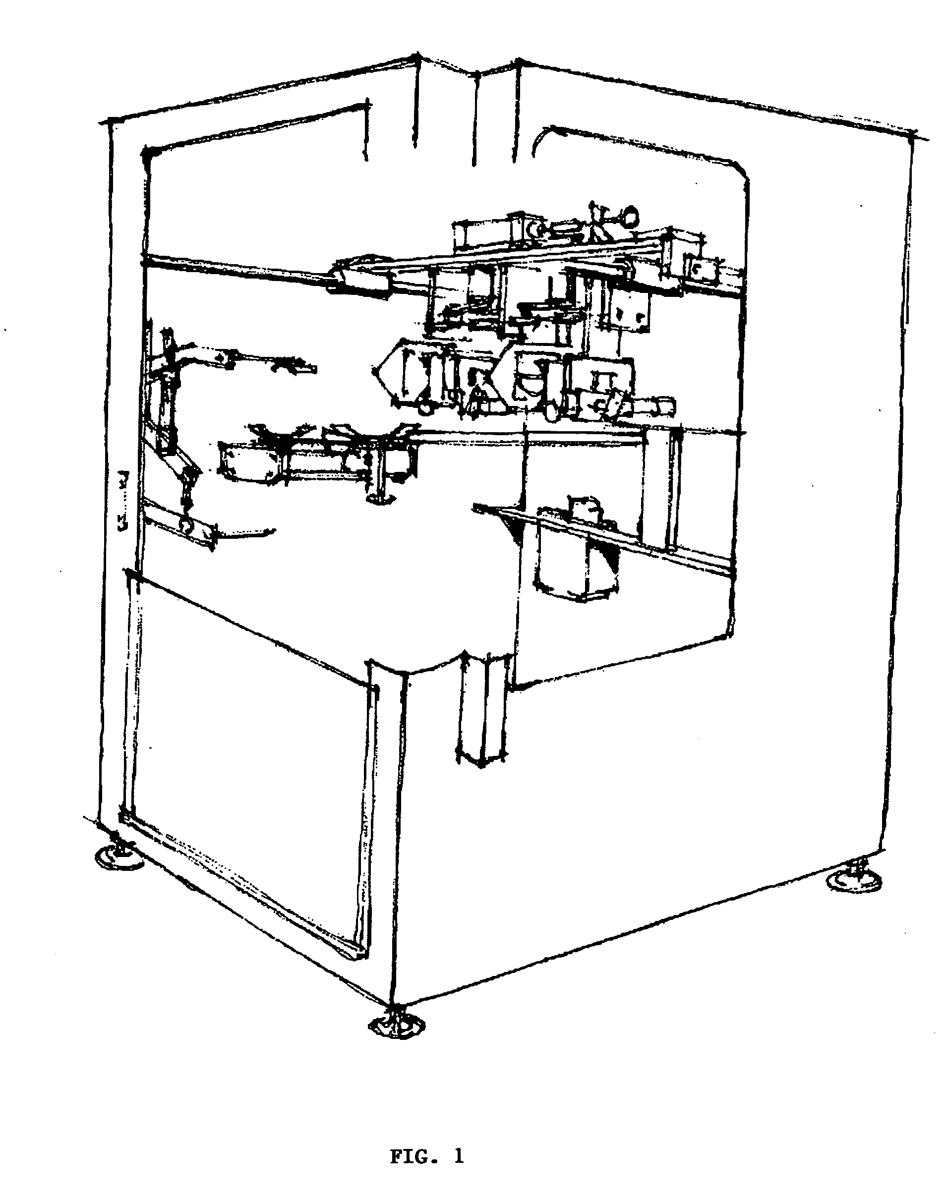 Feeding device for safely feeding fruits in particular to peeling-coring machines