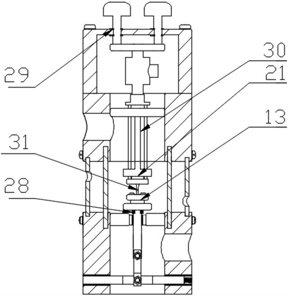 Synchrotron radiation in-situ imaging fatigue testing machine comprising temperature control mechanism and testing method of synchrotron radiation in-situ imaging fatigue testing machine