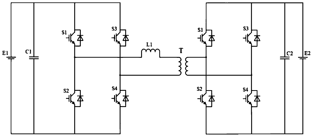 Bidirectional cascade-input cascade-output DC-DC transformation topological structure