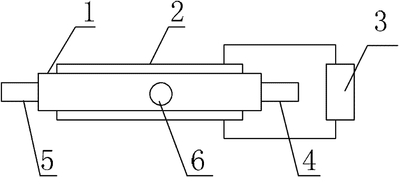 Atomic vapor generation method and device based on dielectric barrier discharge