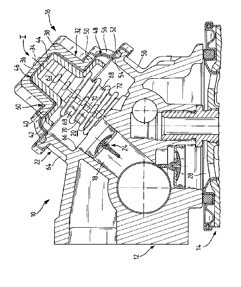 Hand pump for pumping fluids, and filter system for fluids, comprising a hand pump