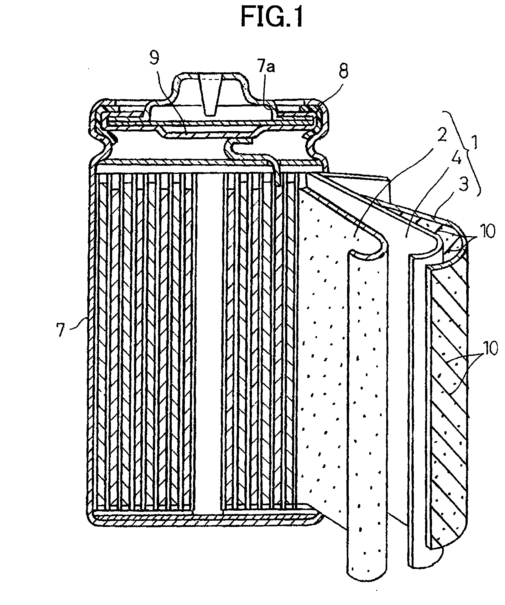 Secondary battery and method for producing the same