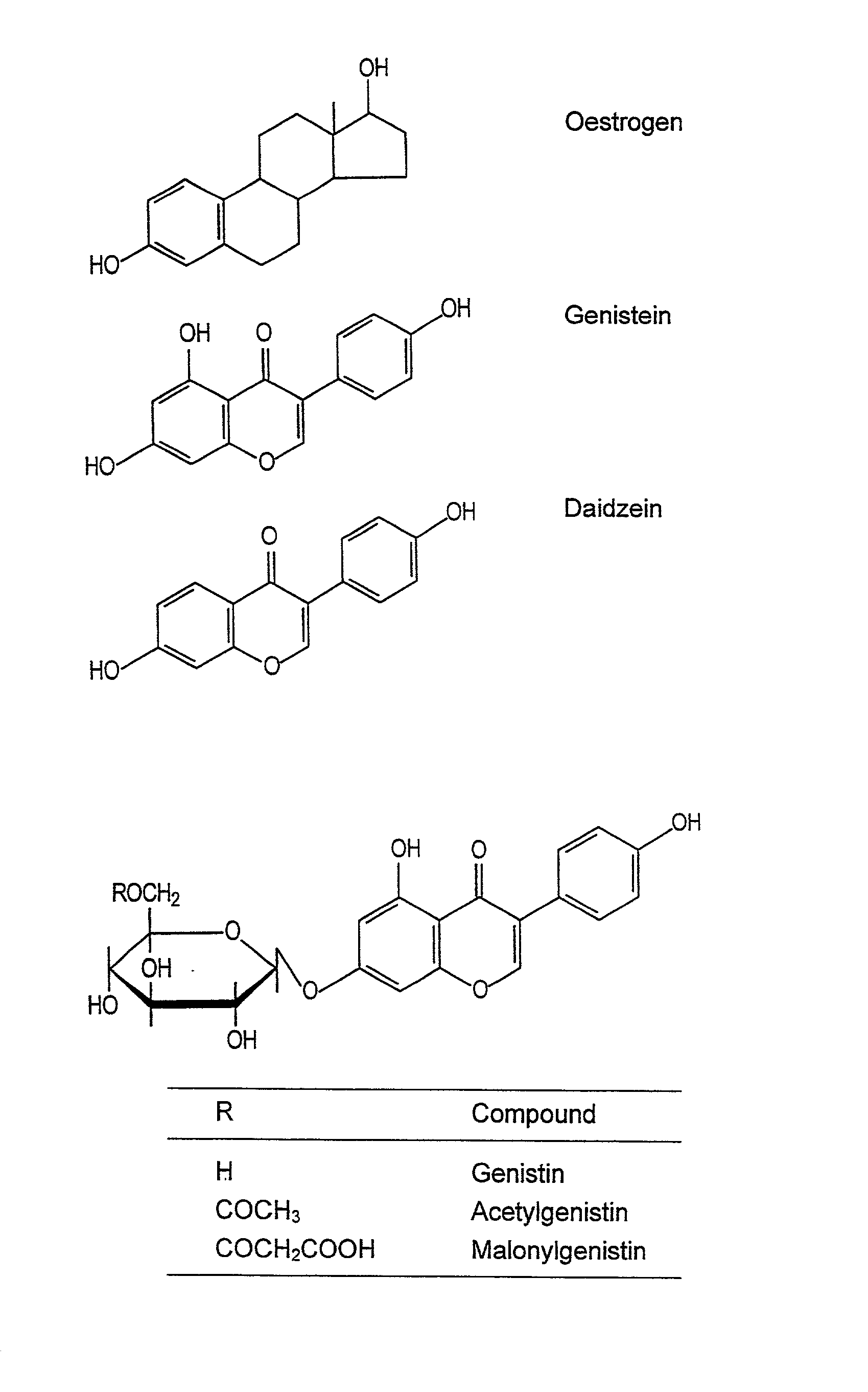 Cosmetics containing isoflavone aglycones