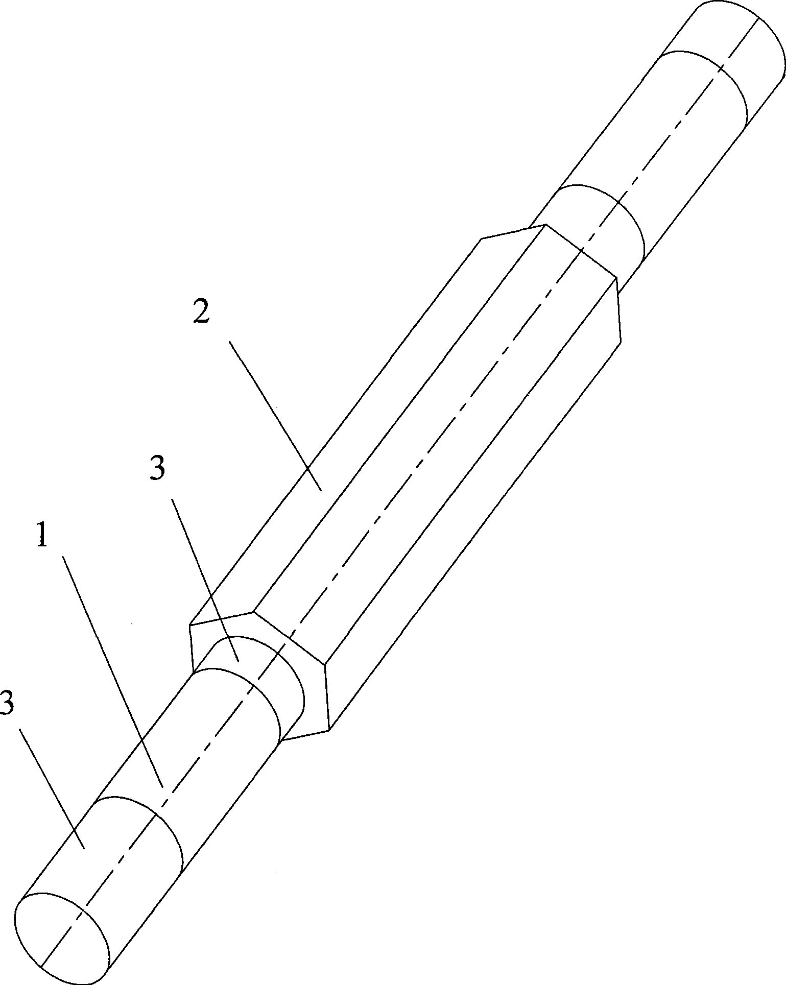 Fixed screw rod for plasma cutting machine transformer