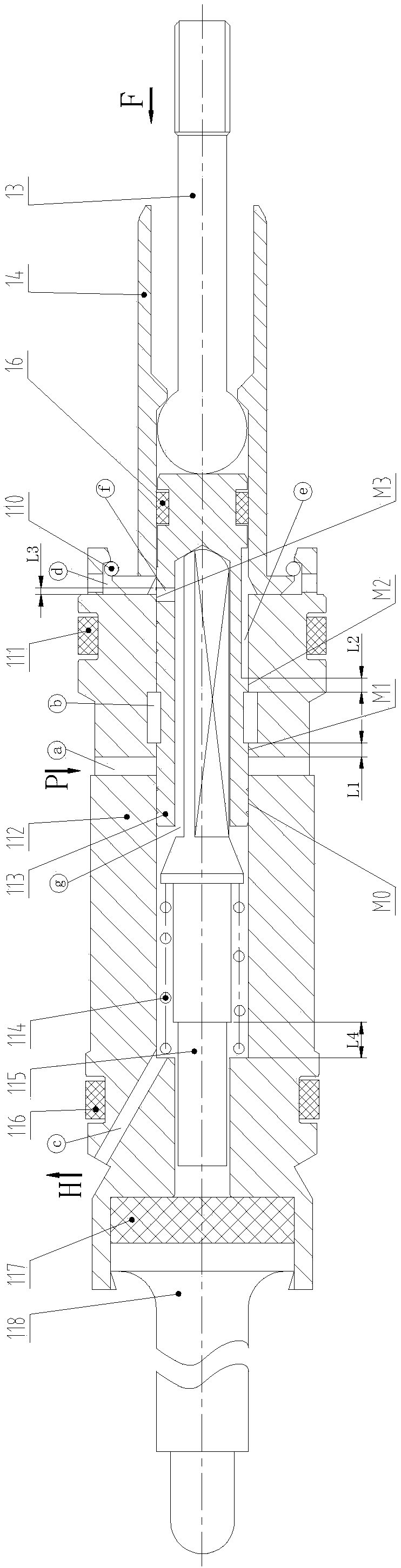 Hydraulic booster assembly device