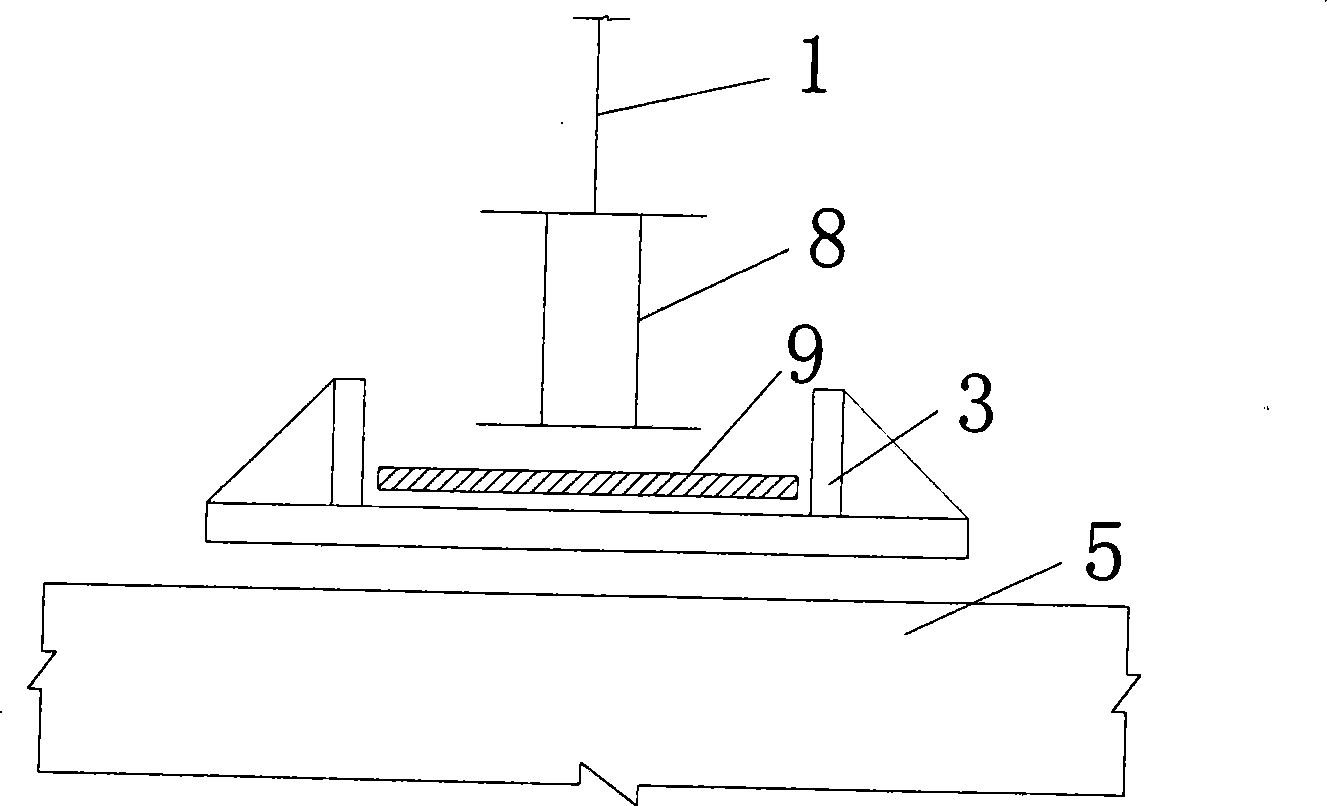 Mobile bracket, formwork integral system and method for constructing continuous beam