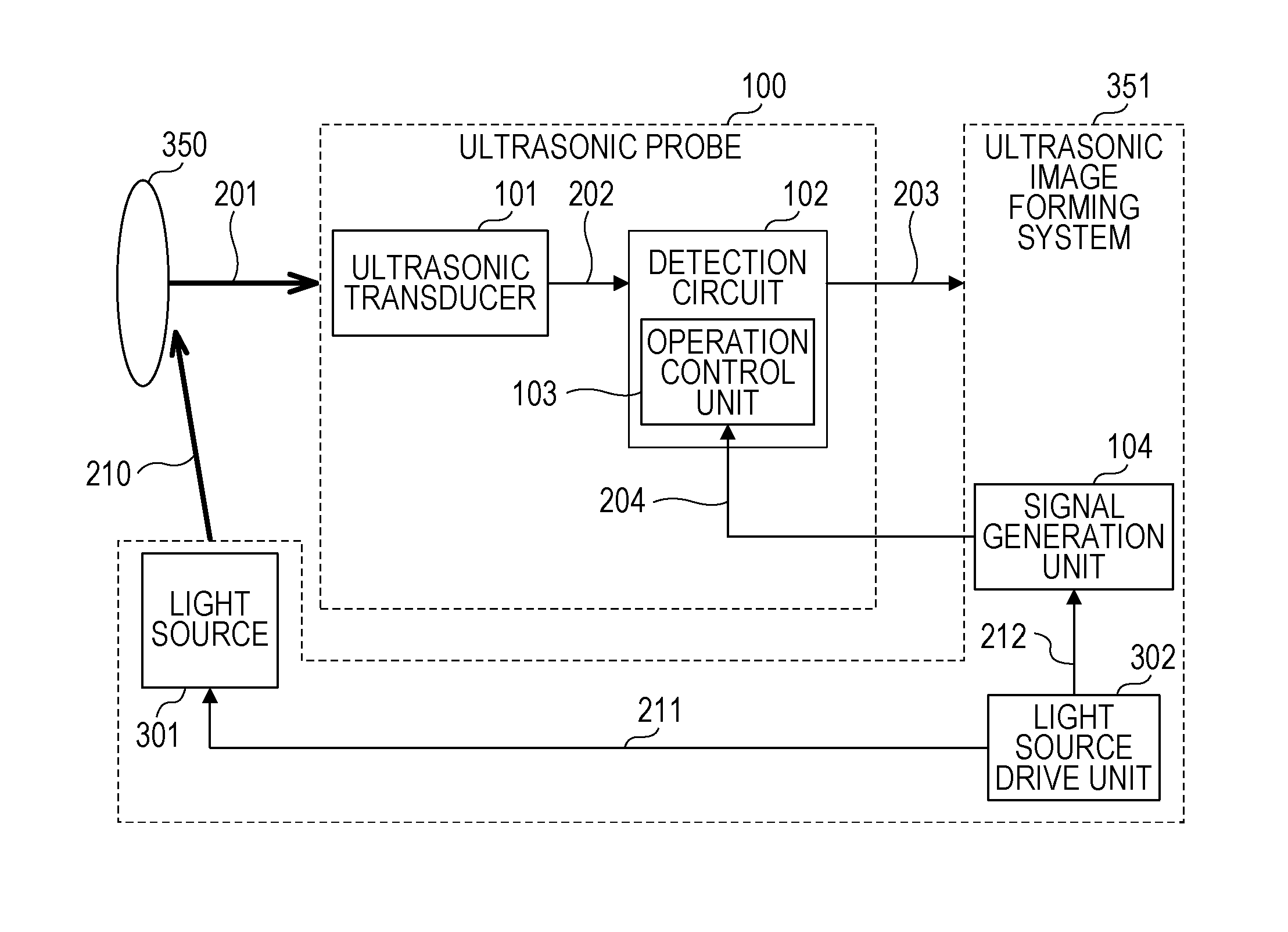 Detection circuit, driving method, probe, and subject information acquiring apparatus