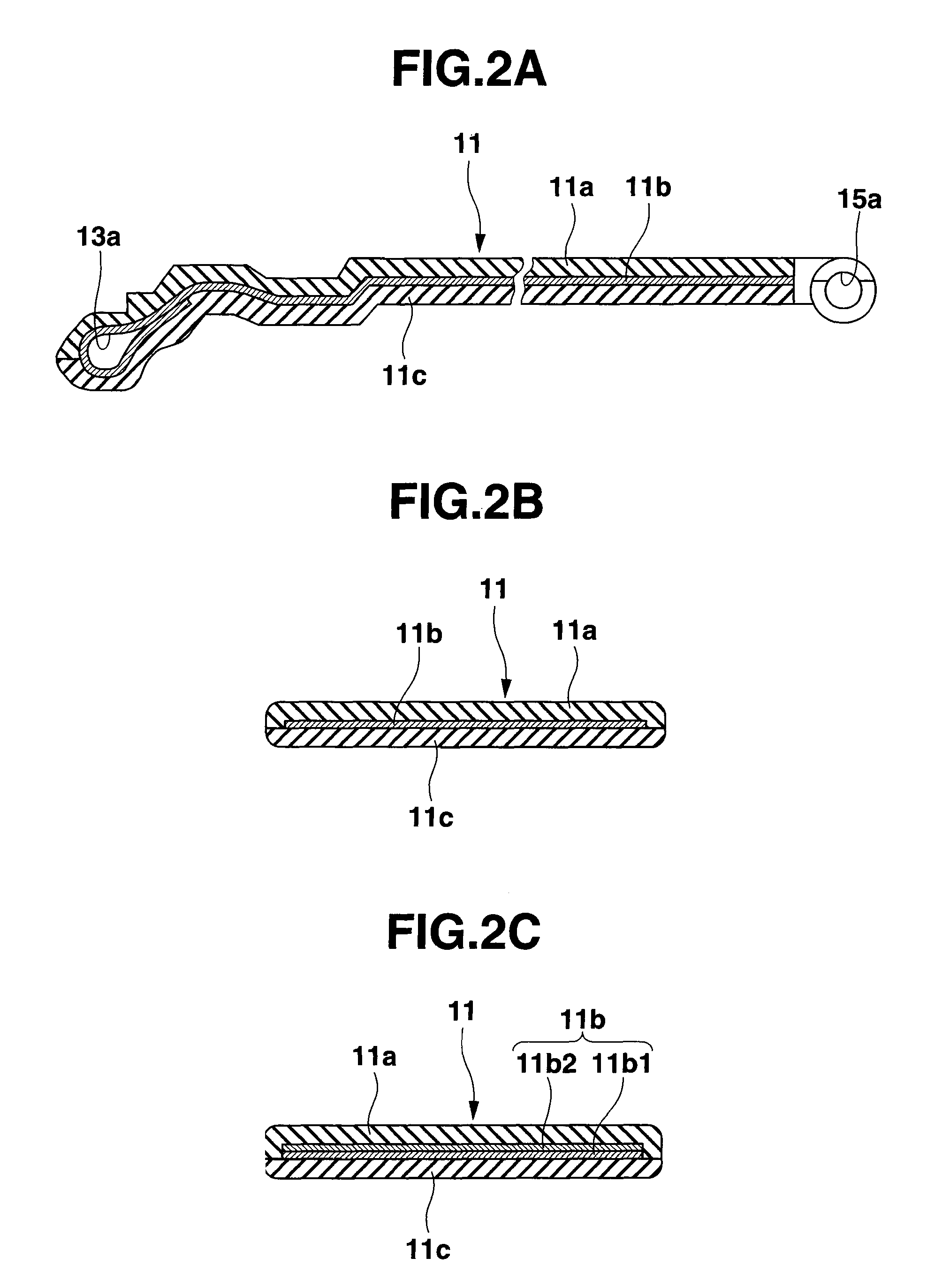 Band, wristwatch with the band and method of making the band