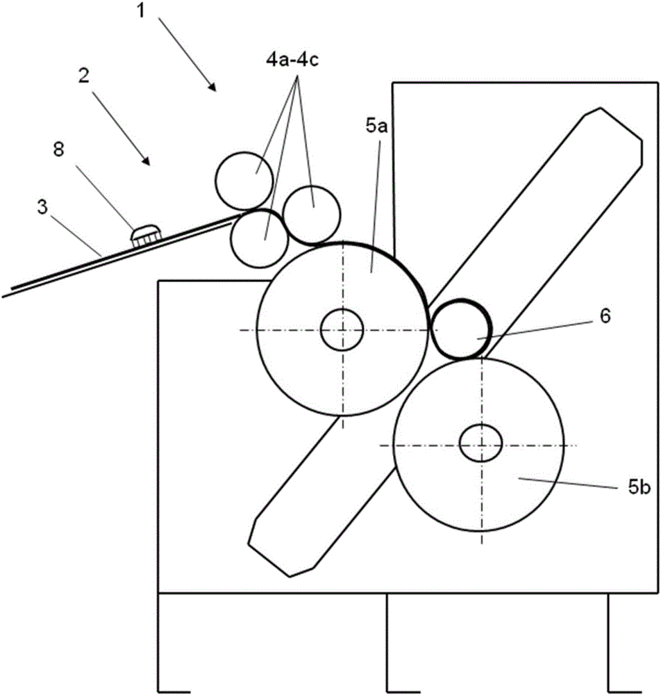 Lap machine and method for producing a lap from slivers