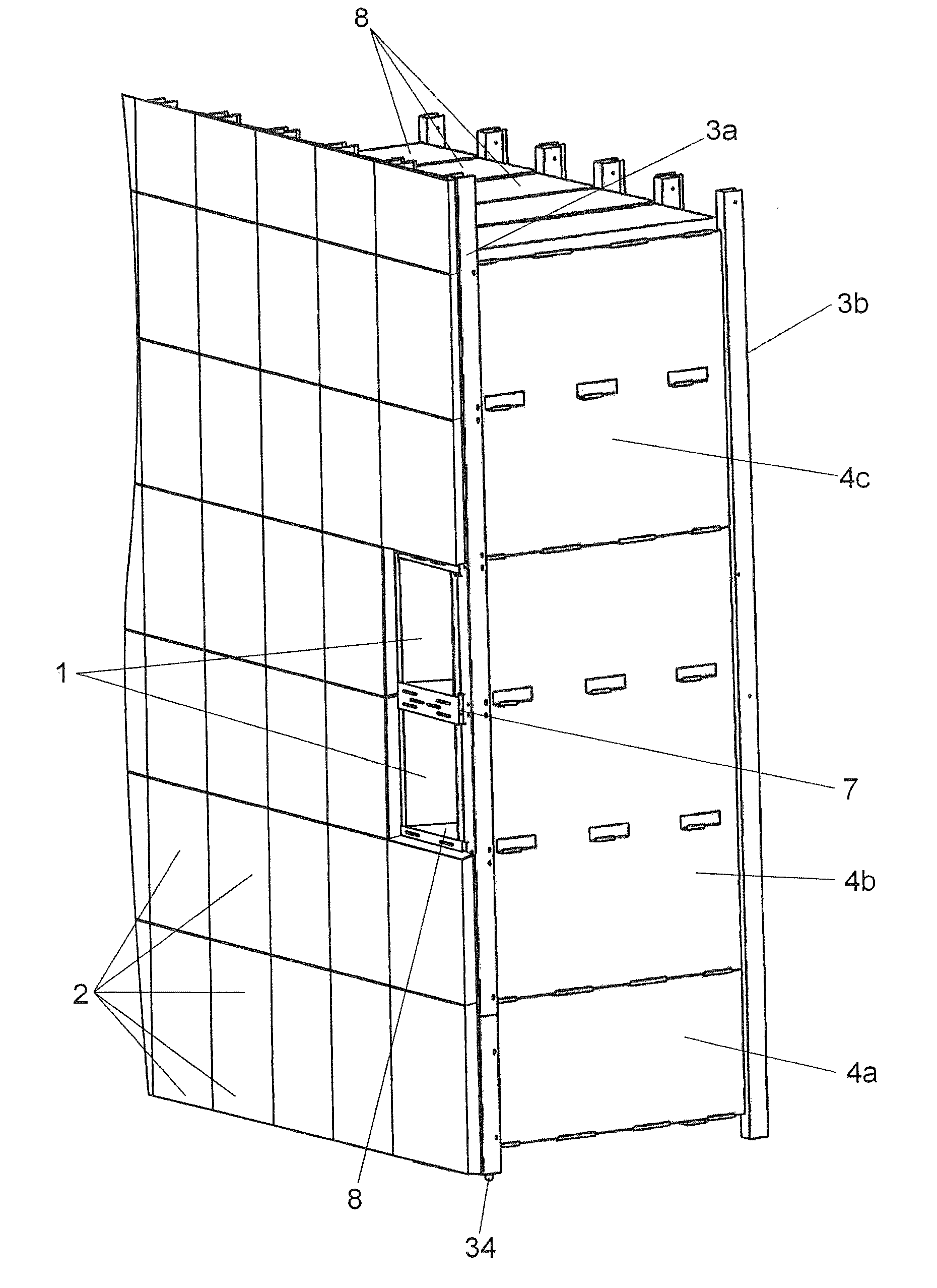 Modular columbarium