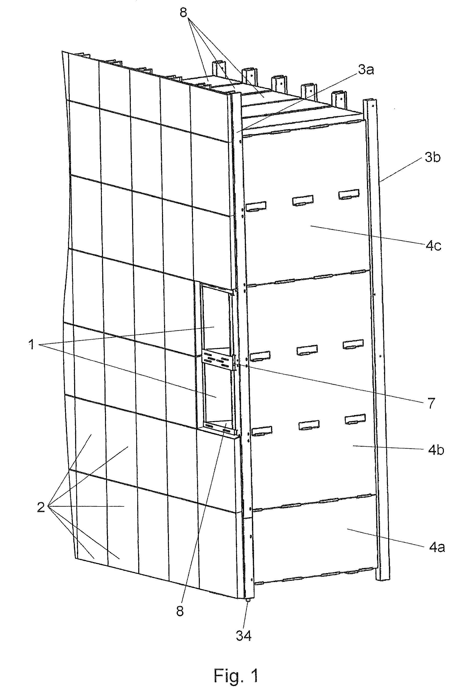 Modular columbarium