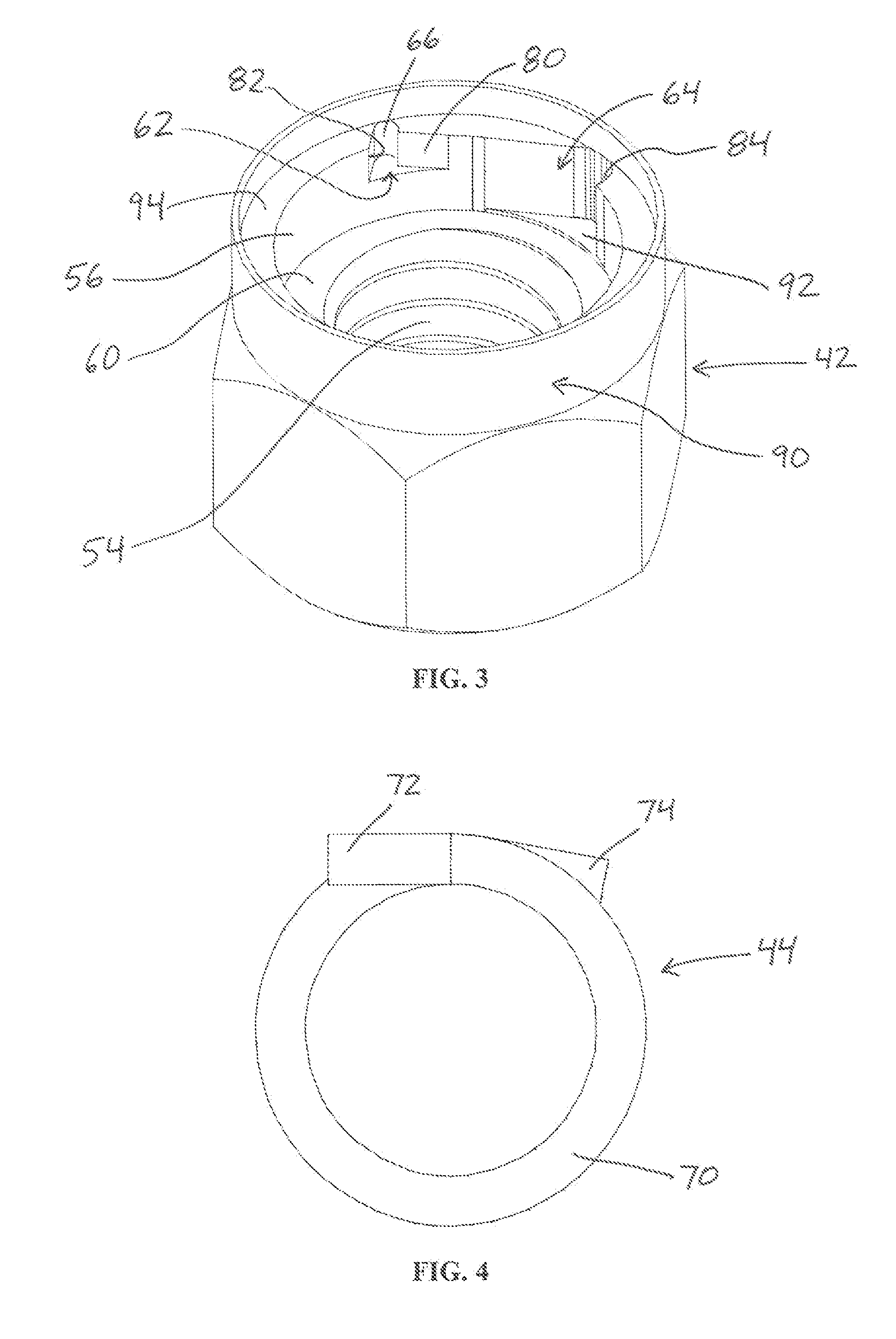 Locking threaded fastener