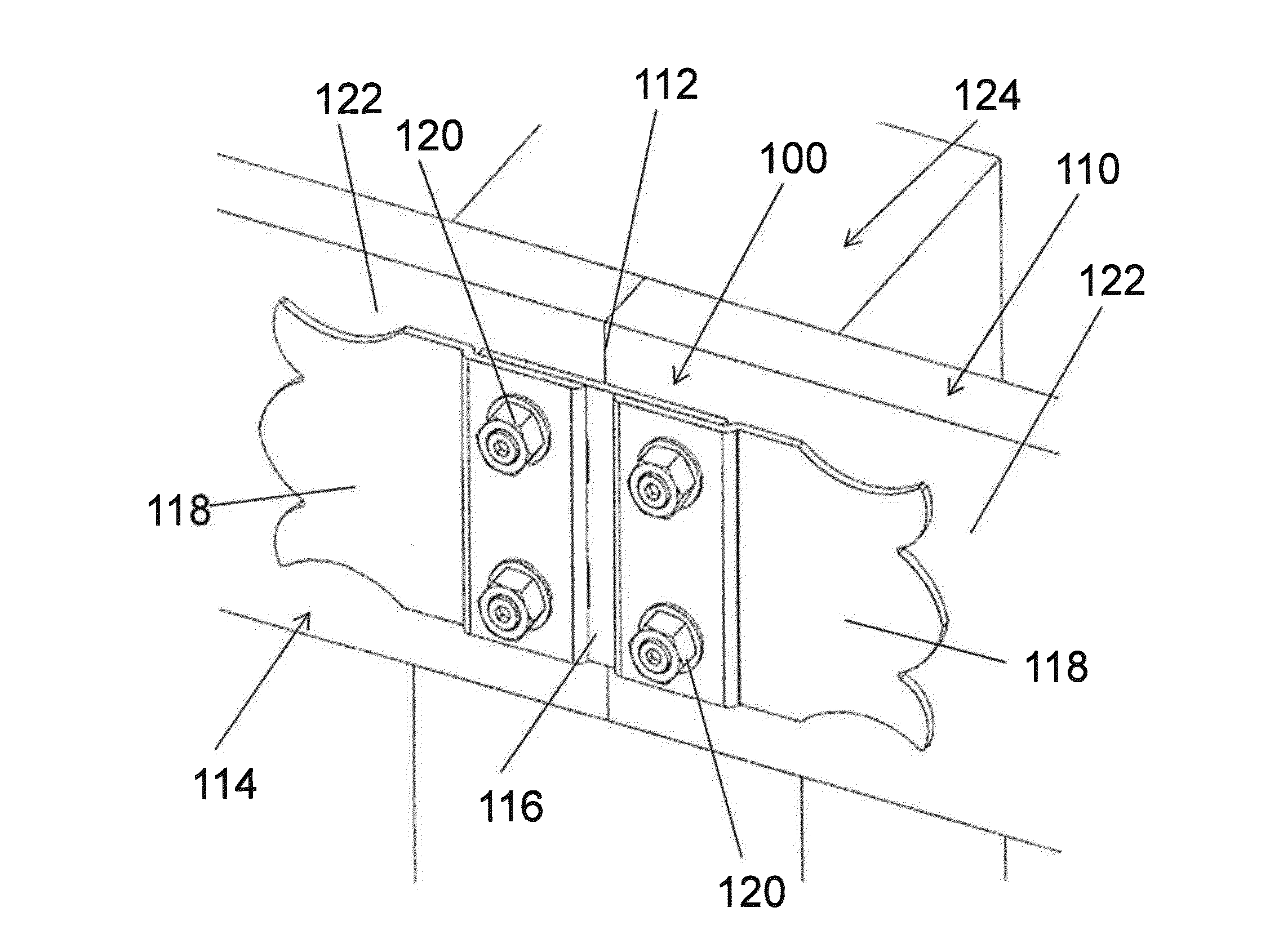 Multi-piece truss plate for use in joining two structural members