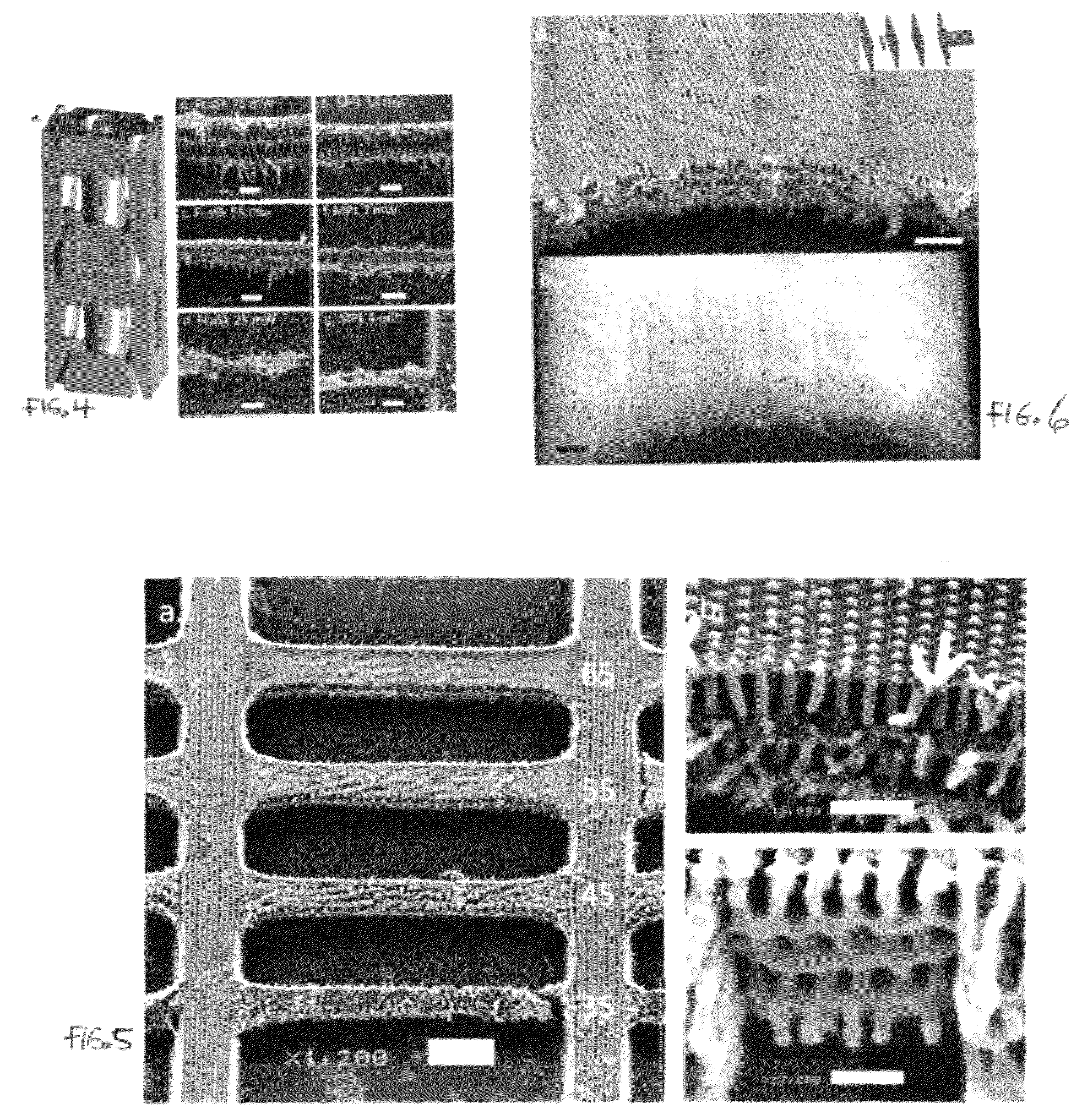 Hybrid lithographic method for fabricating complex multidimensional structures