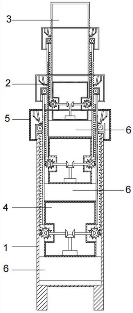 Safe intelligent rod with telescopic rod body