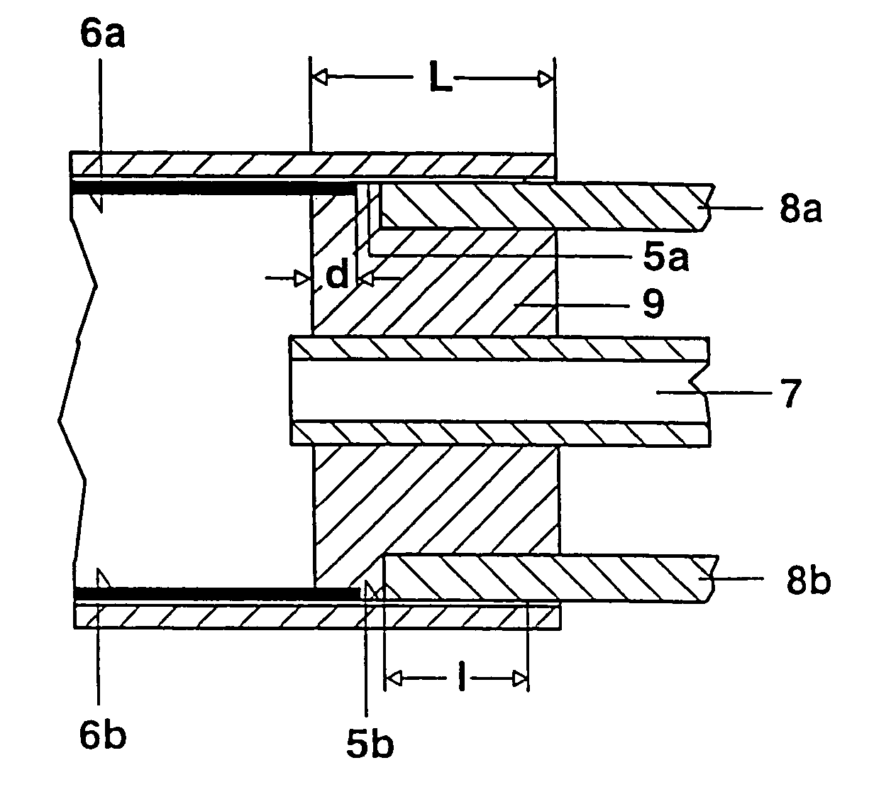 Dielectric barrier discharge lamp with pinch seal