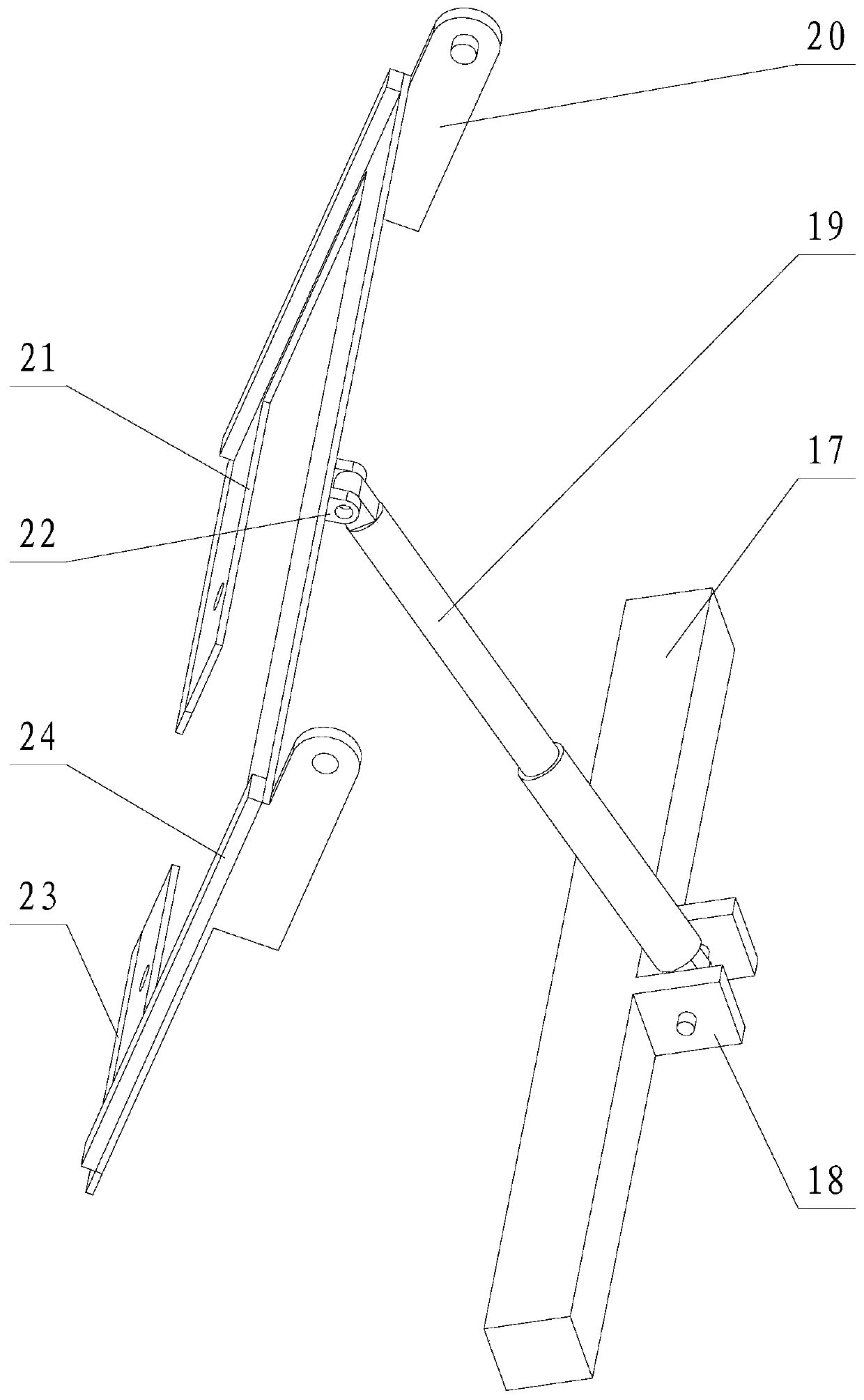 Swing preventing device for launching and retrieving processes of marine underwater survey equipment