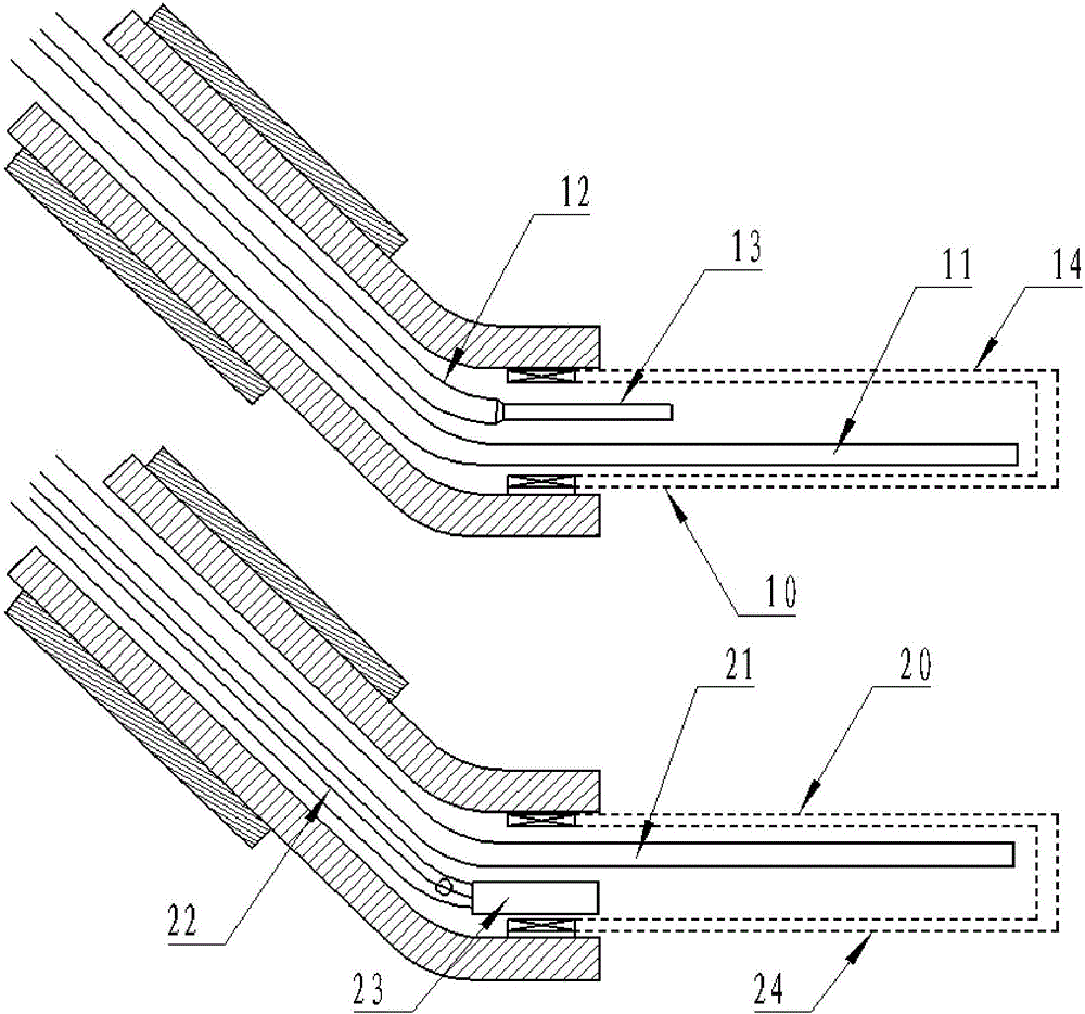 Dual-horizontal-well superheated steam assisted gravity oil drain well net and exploitation method
