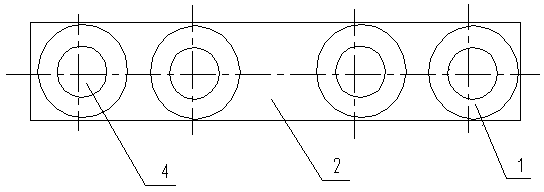 U-shaped combined lifting electromagnet
